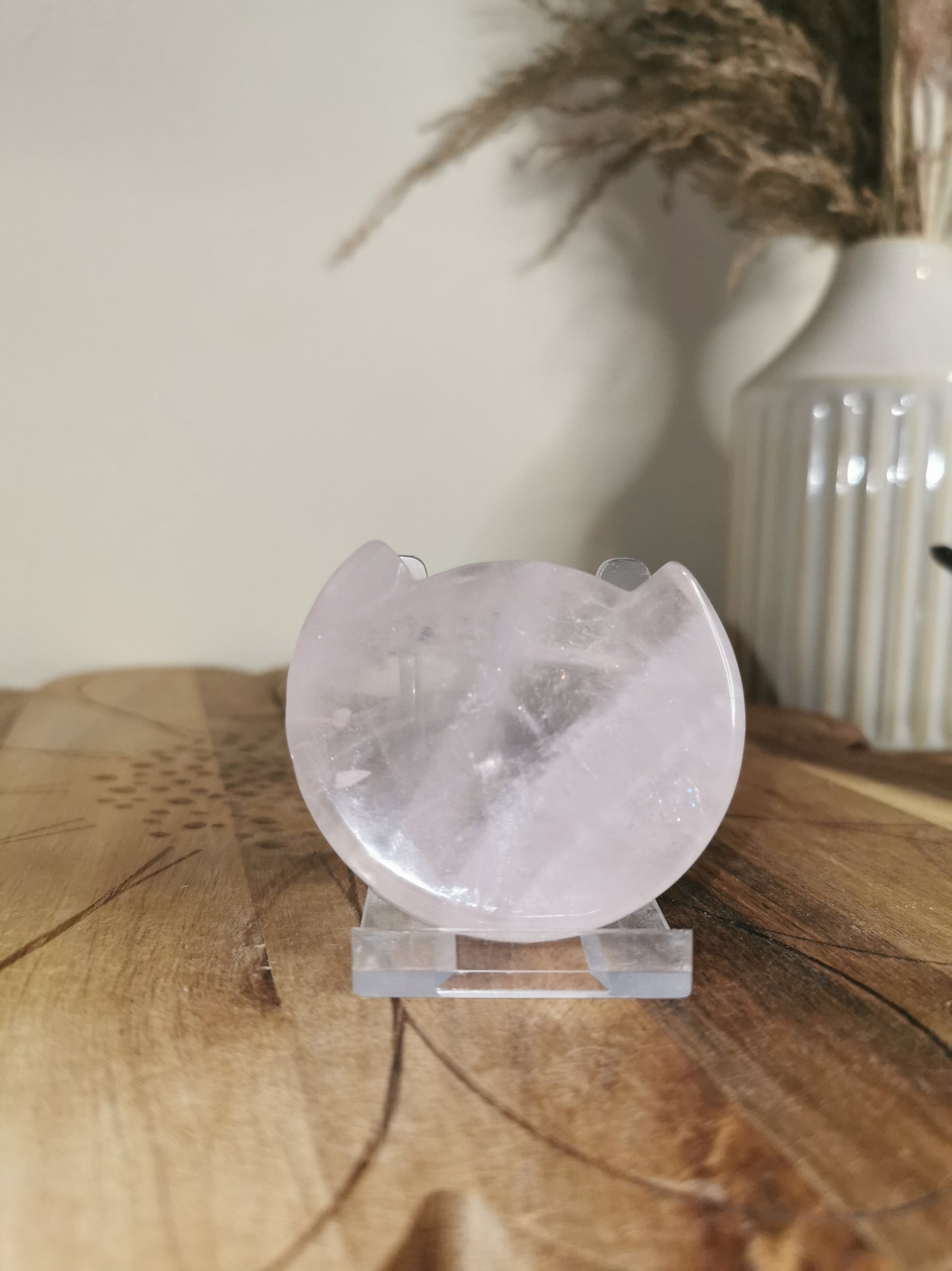 Rose Quartz Cat Dish