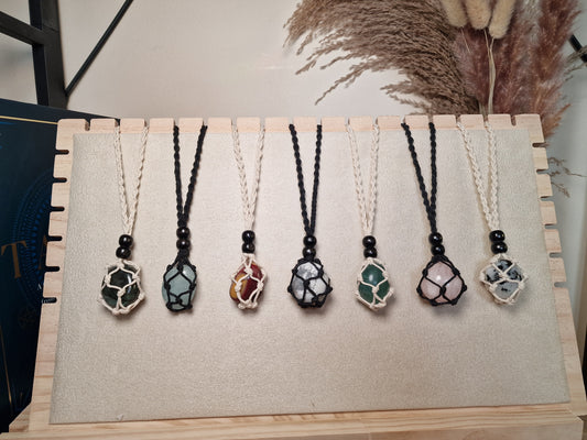 Crystal Cord Necklace (with Optional Mystery Tumble)