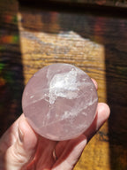 Star Rose Quartz Sphere