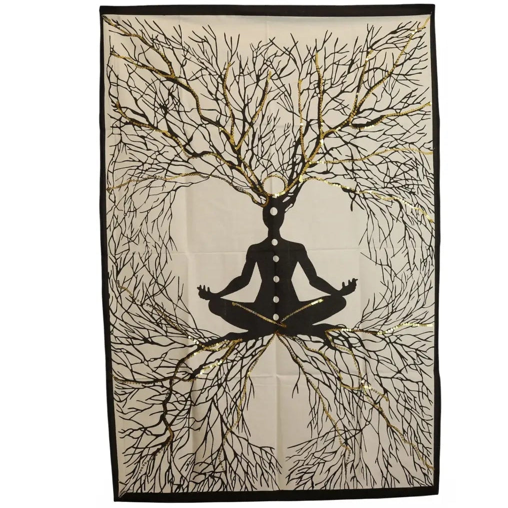Chakra Earth Connection Cotton Wall Art