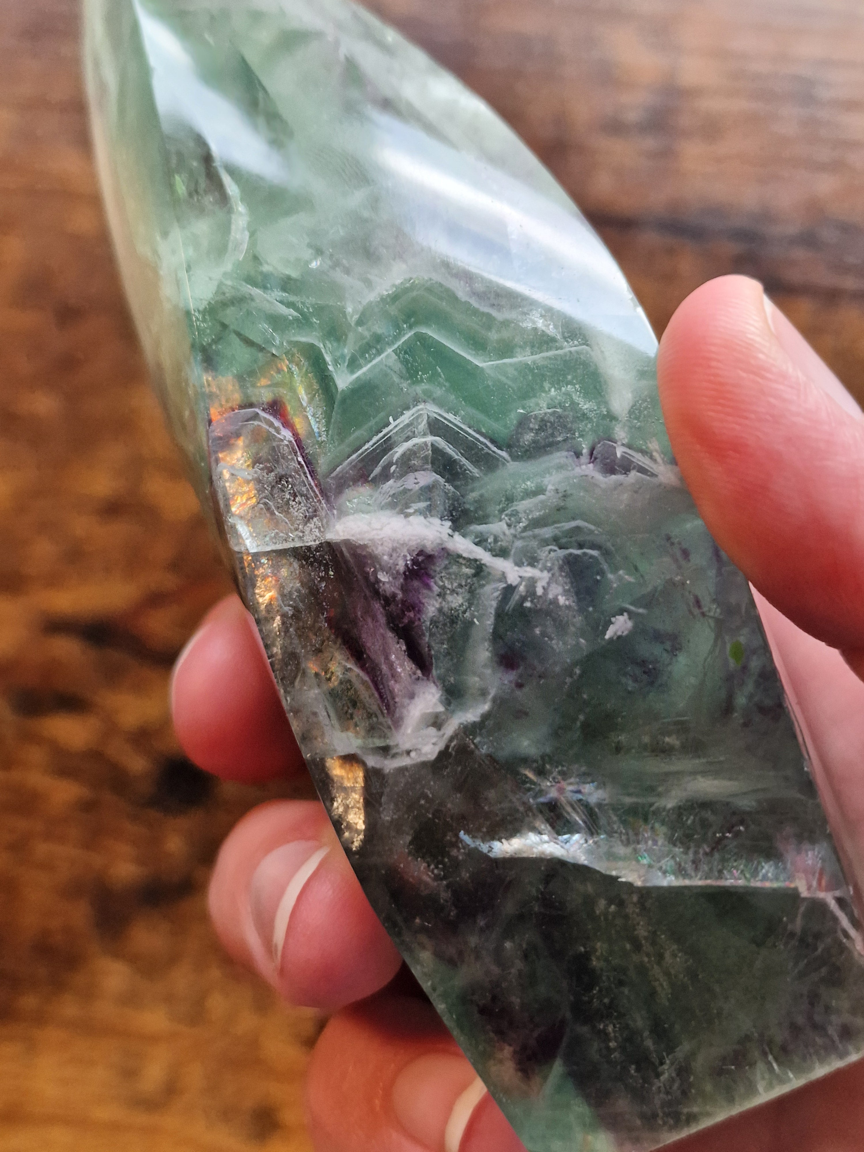 Fluorite Flame Freeform
