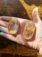 Golden Healer Quartz Palm Stones | Pick Your Own