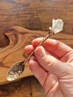 Crystal Altar Spoons ~ Bronze