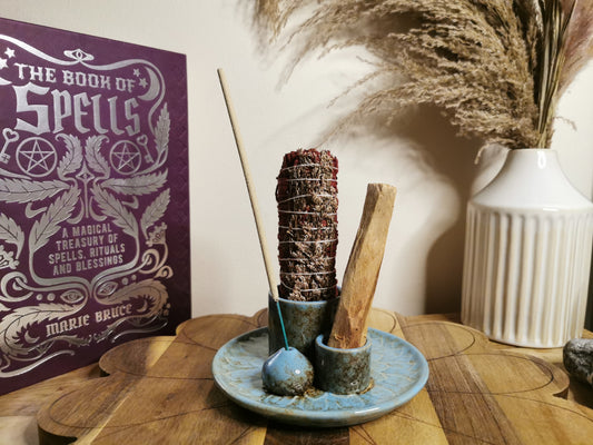 Ceramic Smudge & Incense Holders ✨