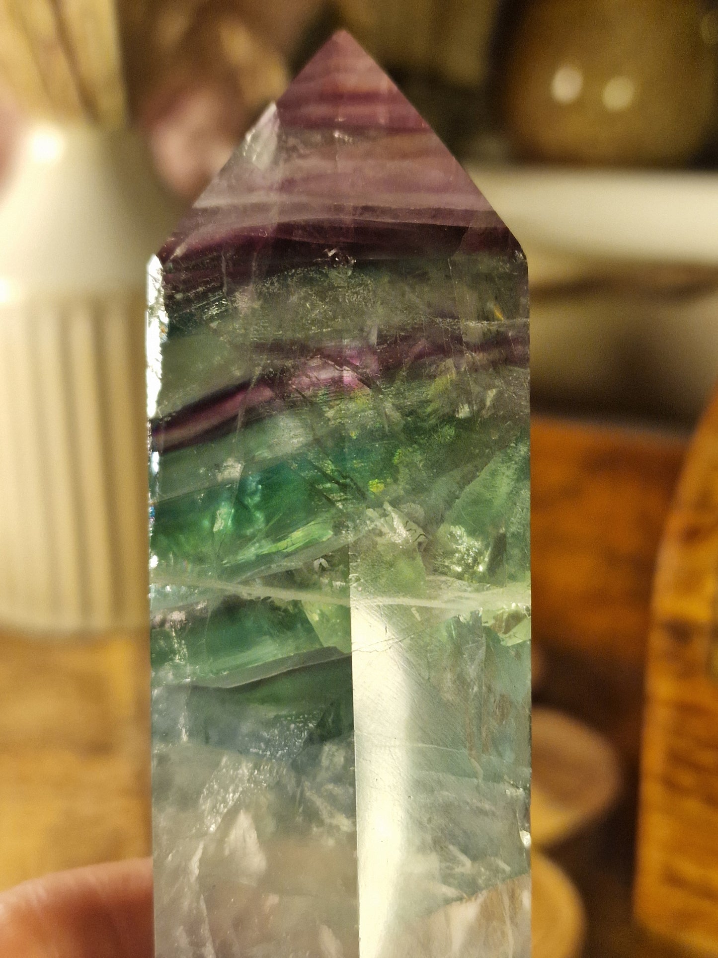 Rainbow Fluorite tower ~ Character Piece