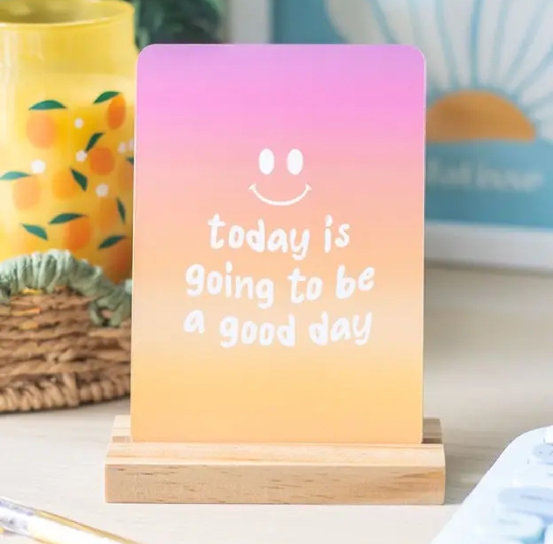 Affirmation Cards with Stand