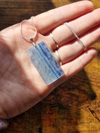 Kyanite Sterling Silver Necklace