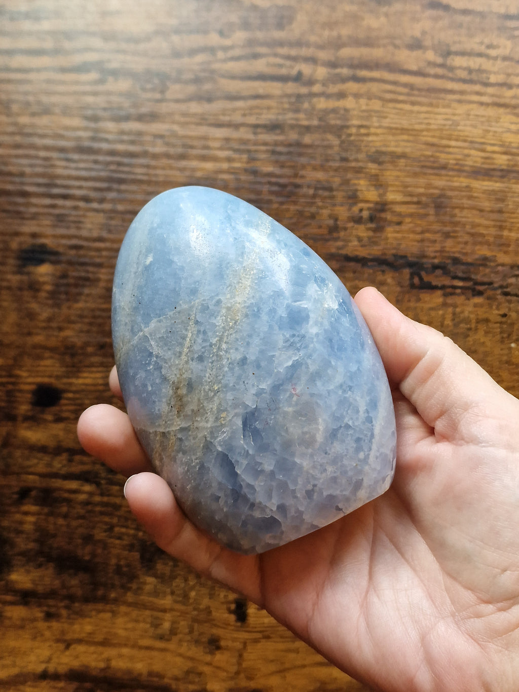 Blue Calcite Freeform