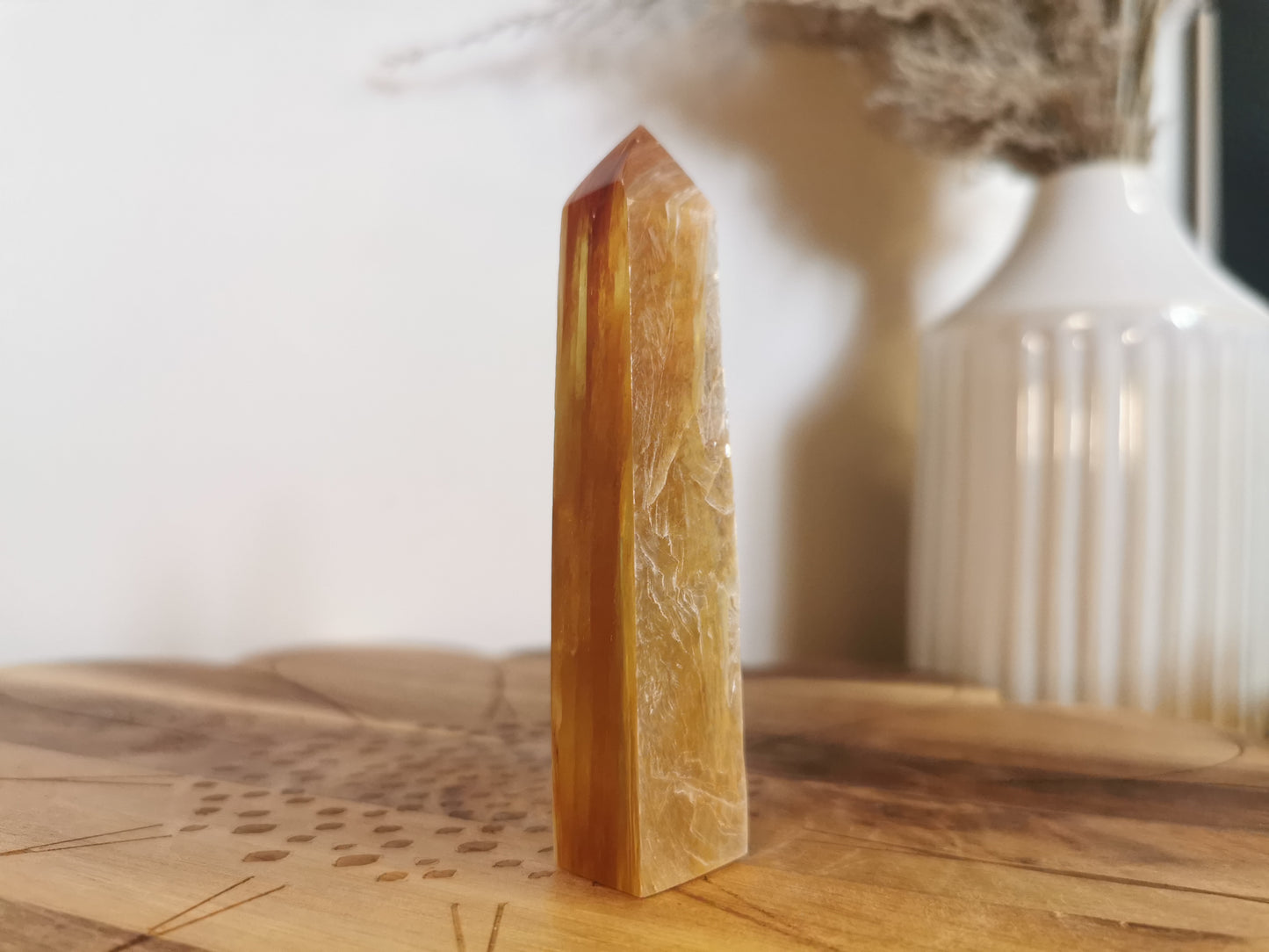 Golden mica tower