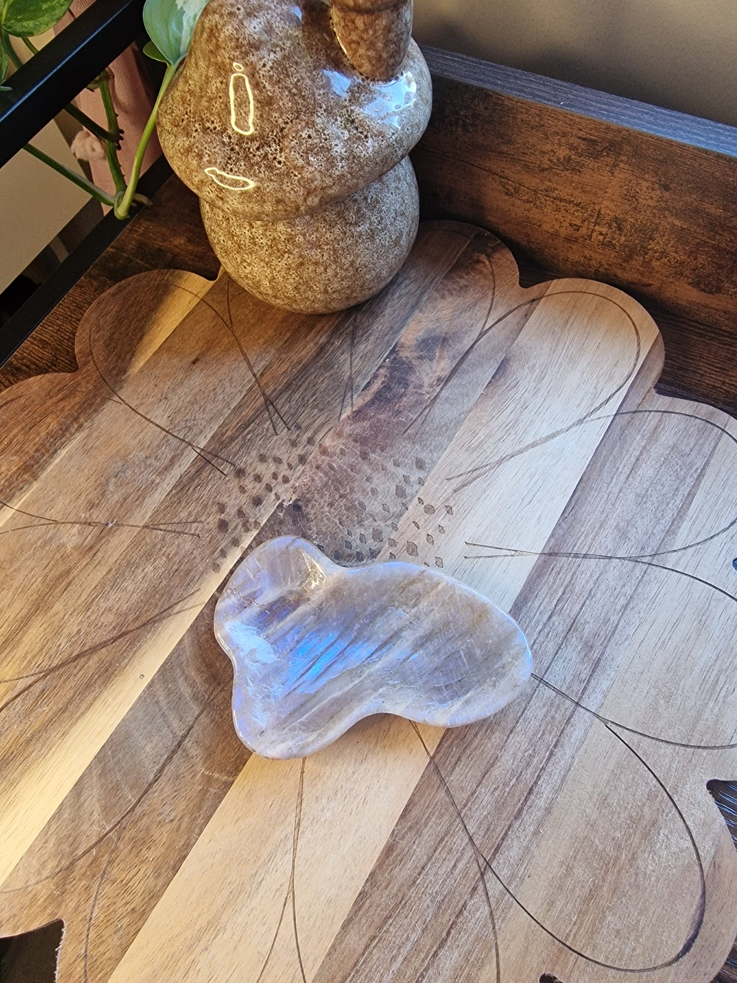 Moonstone Trinket Dishes