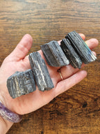 Black Tourmaline Rough Pieces