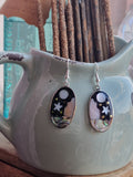 Celestial Abalone Shell Dangle Earrings