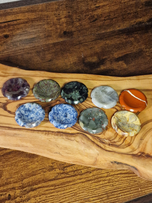 Flower Worry Stones