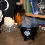 Iron Cauldron with Steel Mesh