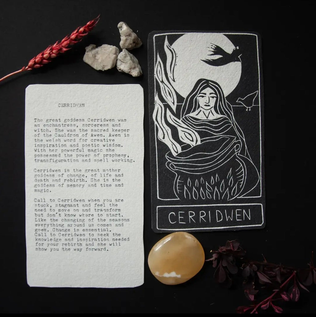 Oracle Altar Cards • Goddesses & Mythic Figures