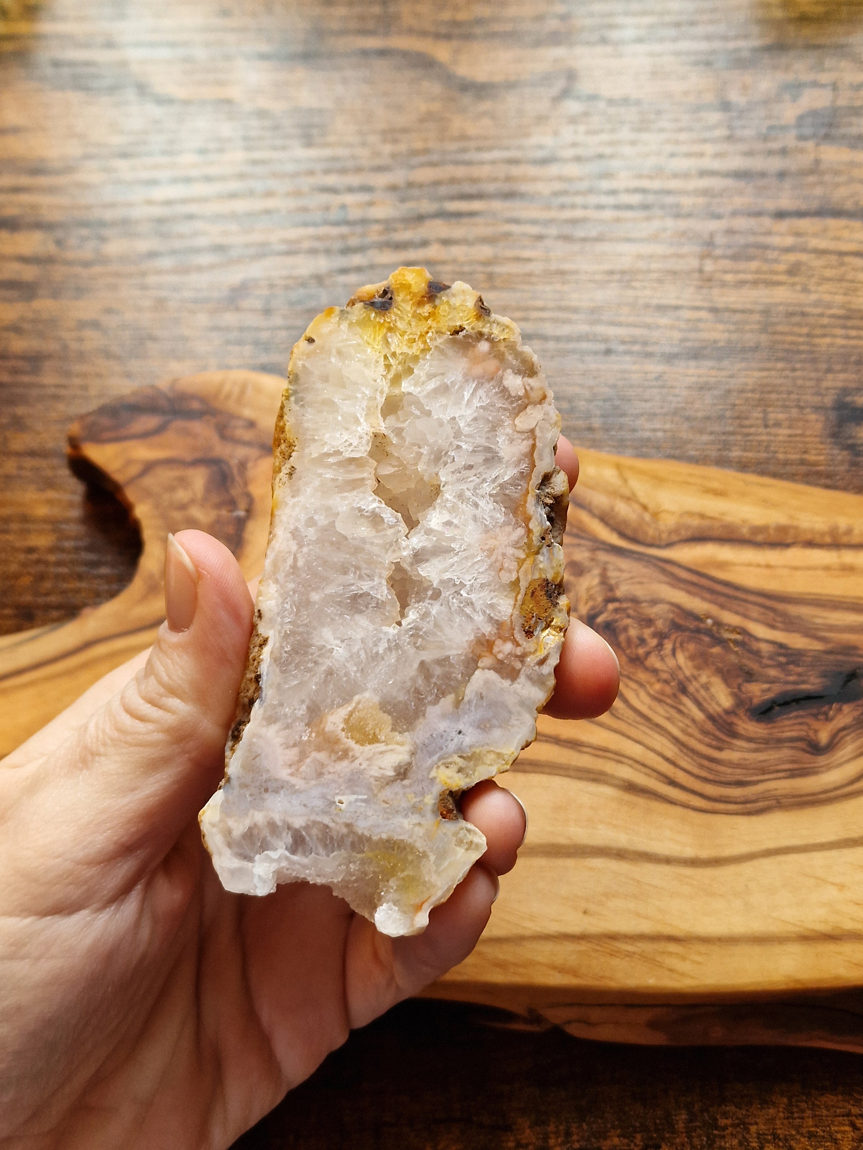 Pink Amethyst Slice