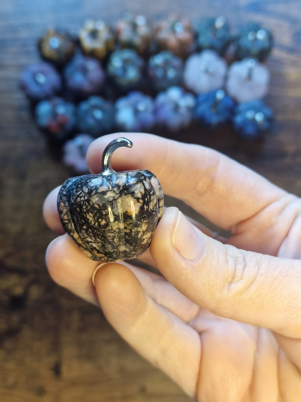 Crystal Pumpkin Carvings | Choose Your Stone