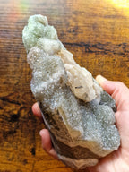 Pale Druzy Amethyst with Calcite – 1.207kg