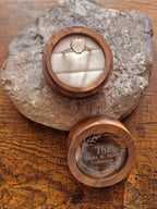 Moonstone Heart Ring
