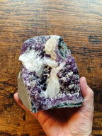 Amethyst & Calcite Cut Base • 1.03kg