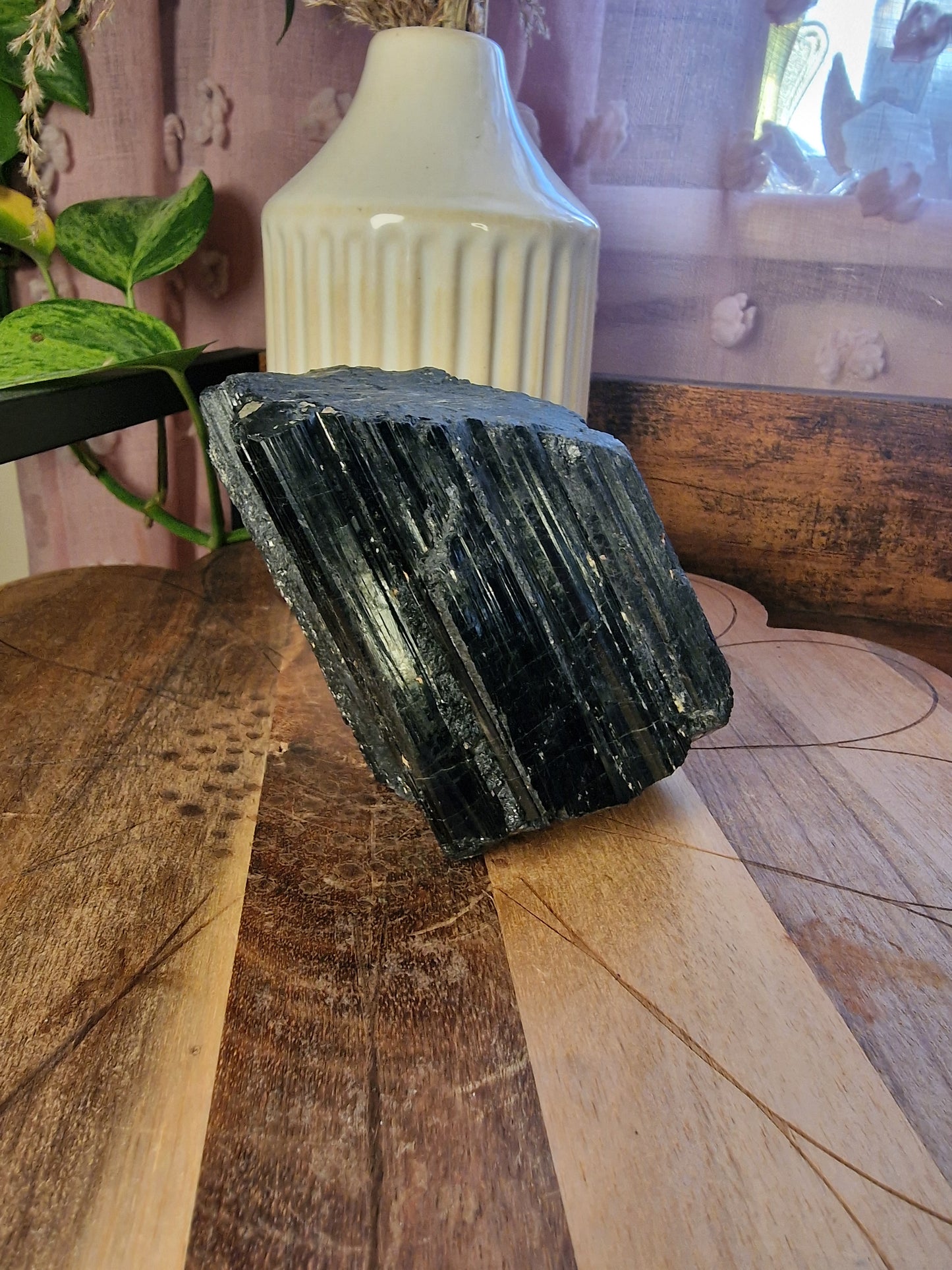 Black Tourmaline Raw Chunk