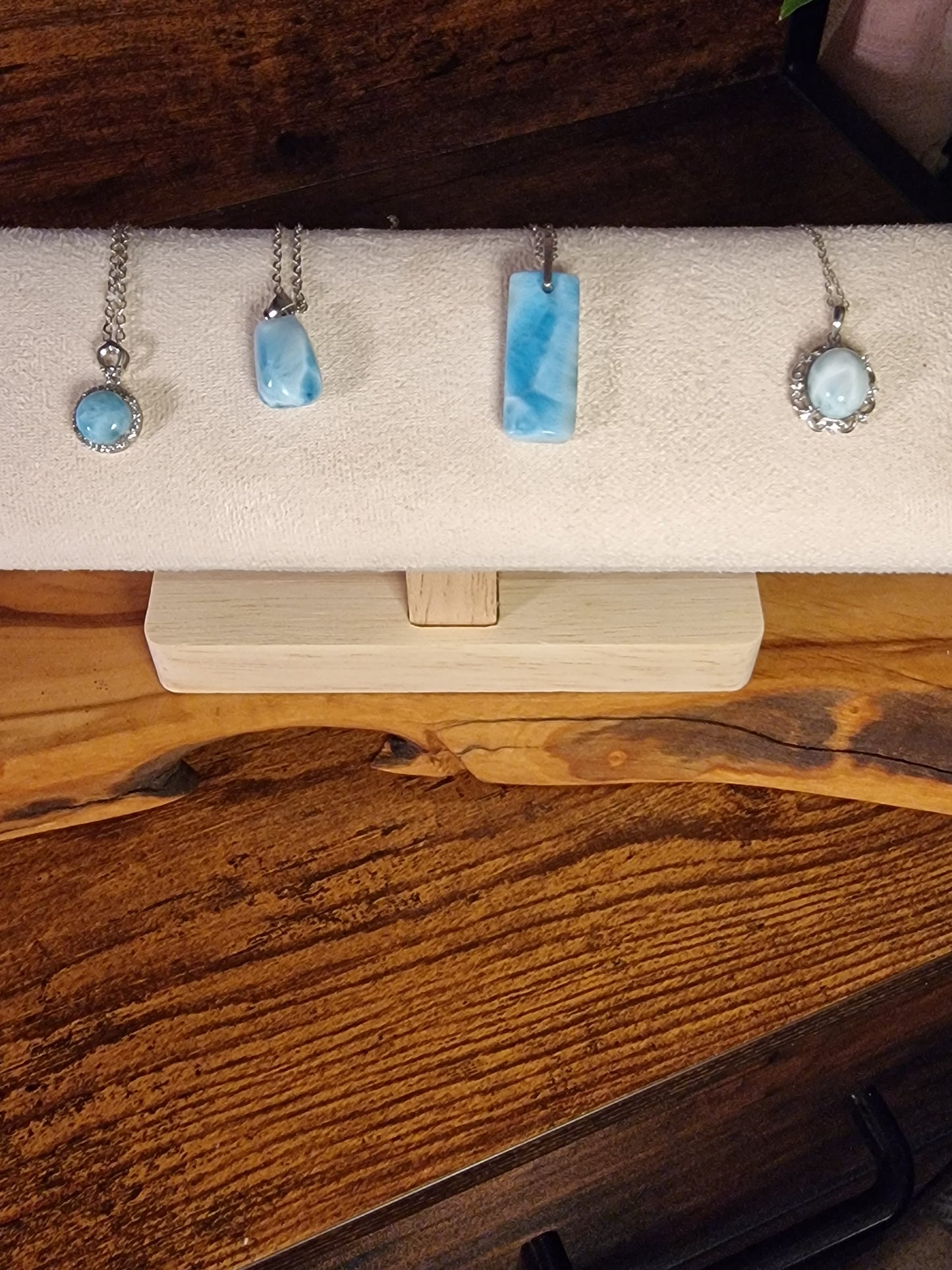 Larimar Pendants ~ 925 Silver