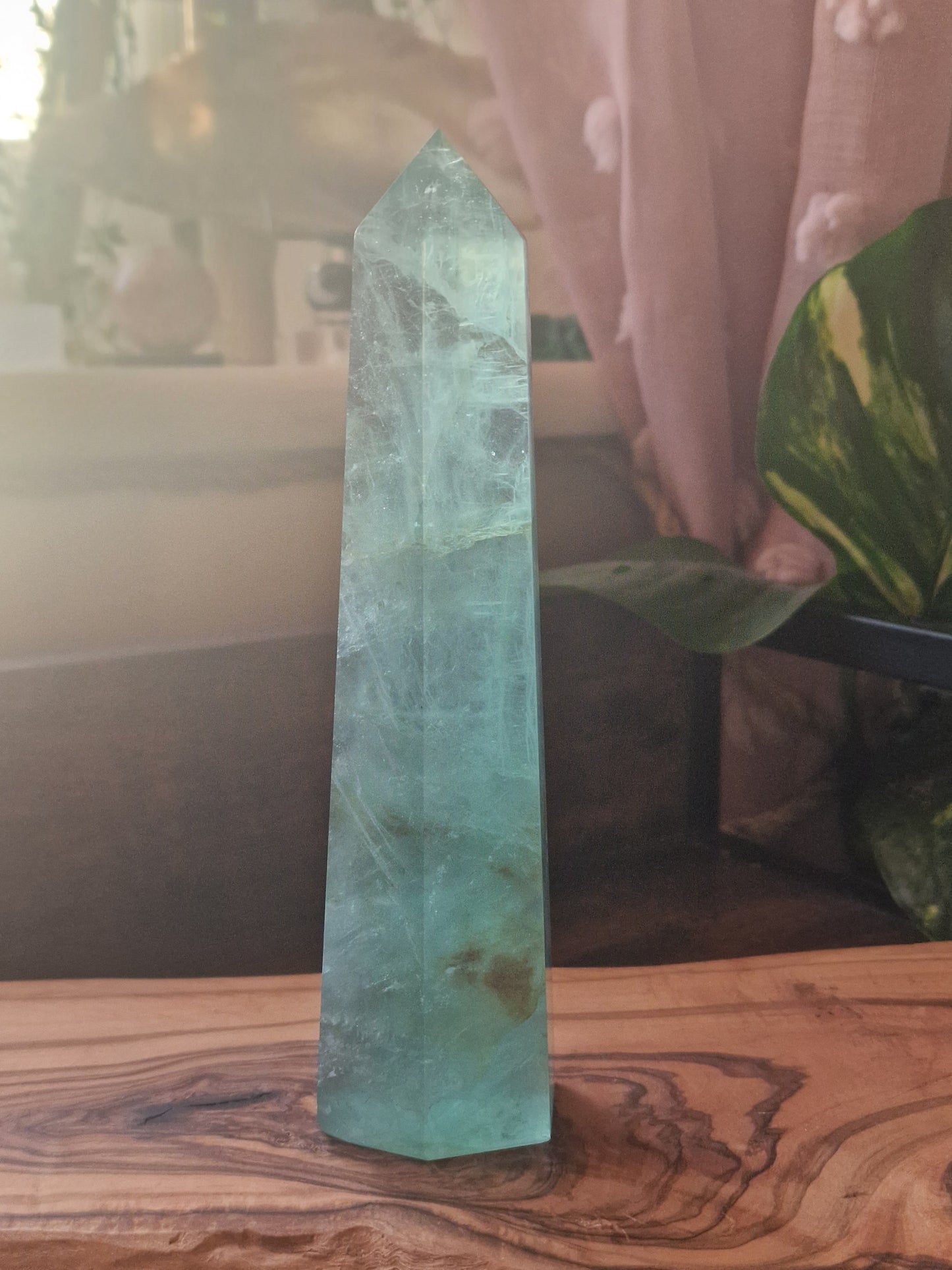 Green Fluorite Tower