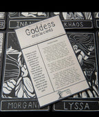 Dark Goddess Oracle Altar Cards