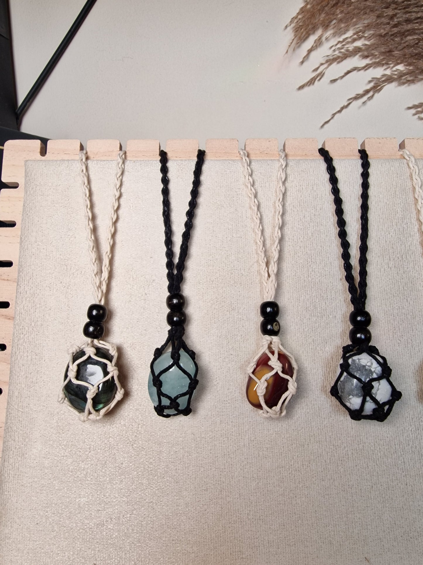 Crystal Cord Necklace (with Optional Mystery Tumble)