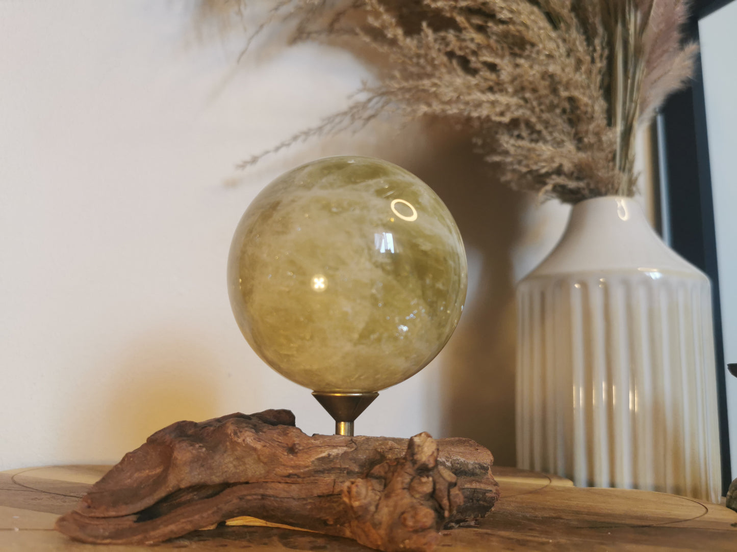 Citrine sphere