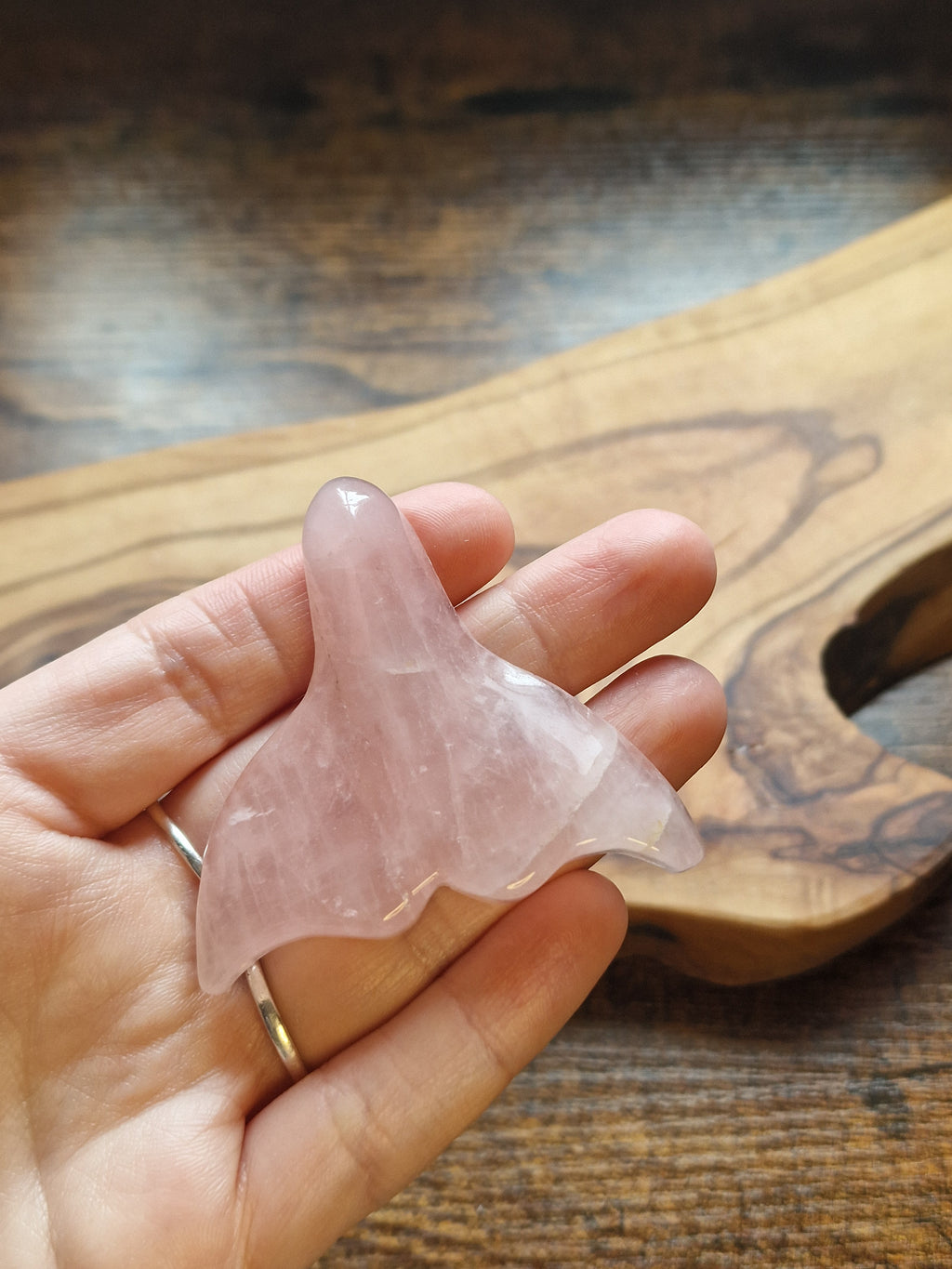 Crystal Mermaid Tail Carvings