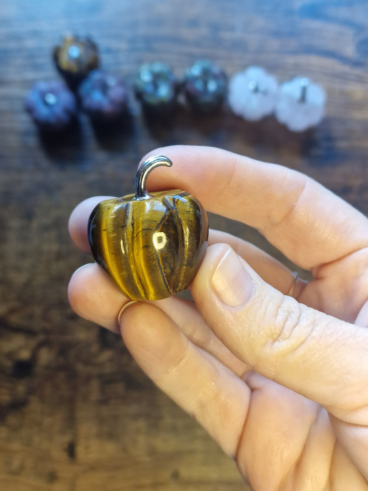 Crystal Pumpkin Carvings | Choose Your Stone