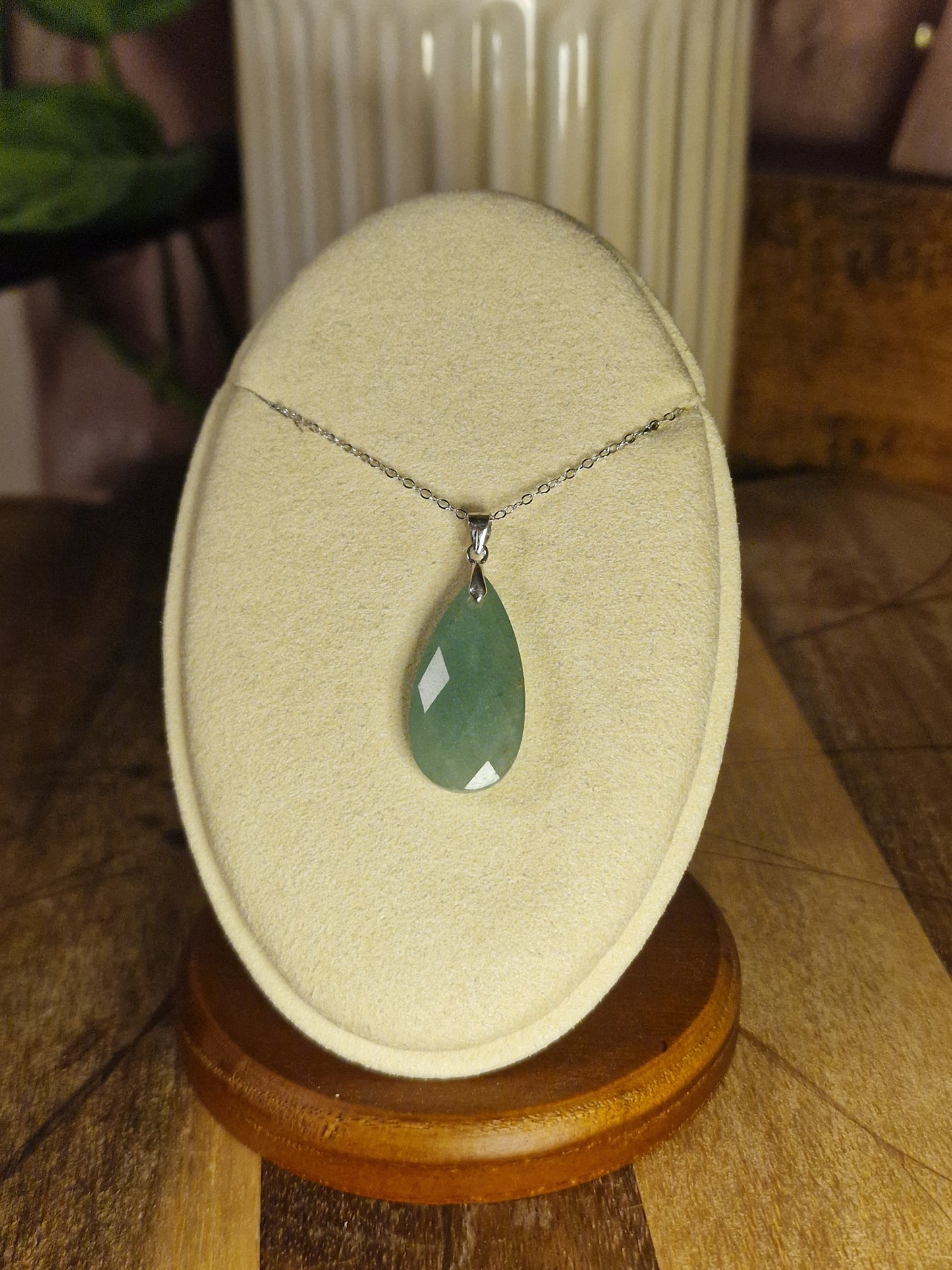 Faceted teardrop 925 pendants *more options available