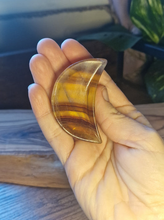 Fluorite Moon Dishes