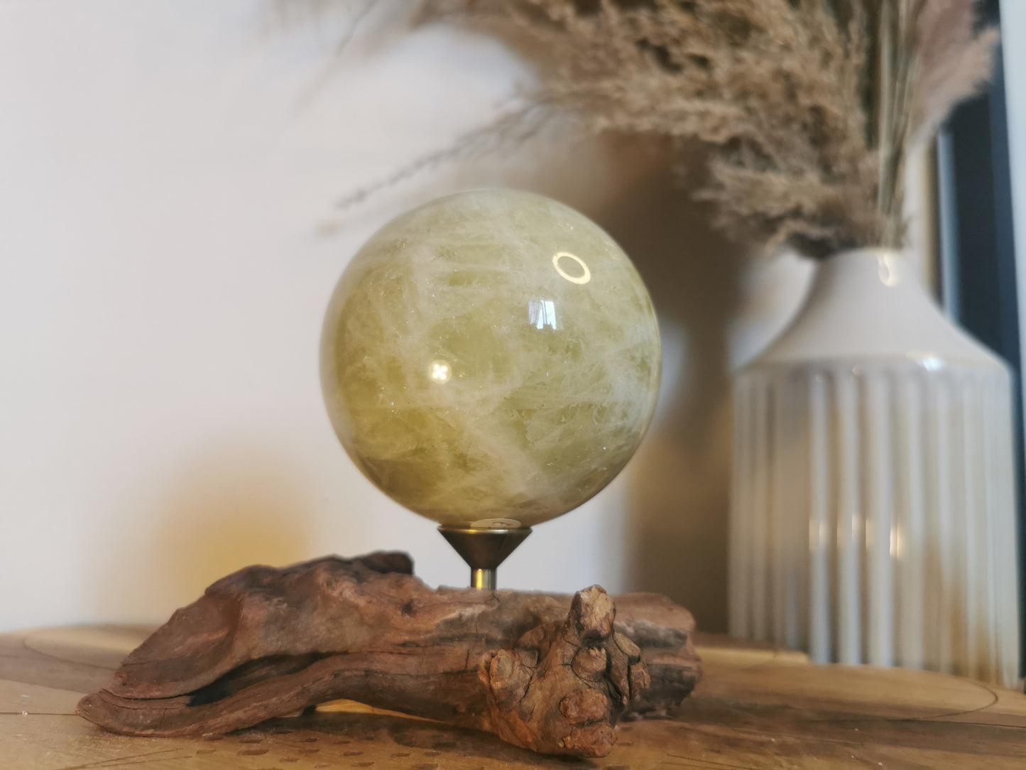 Citrine sphere