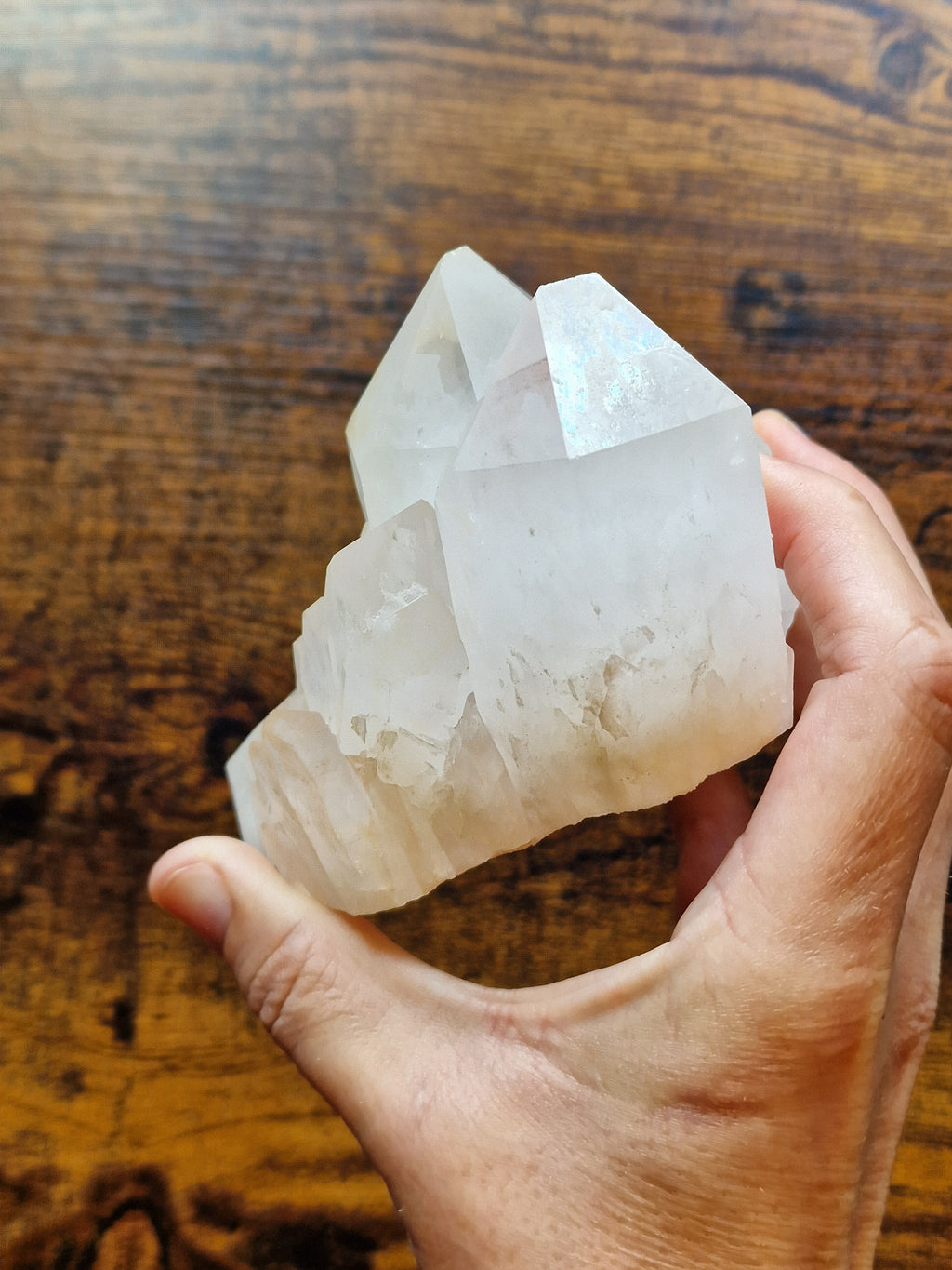 Large Madagascan Quartz Point Cluster