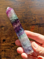 Banded Fluorite Crystal Towers