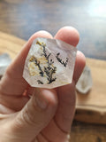 Brazilian Dendritic Quartz Freeform with Iron Inclusions