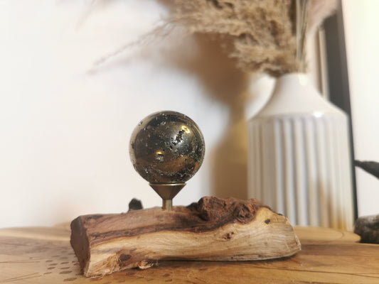Pyrite sphere