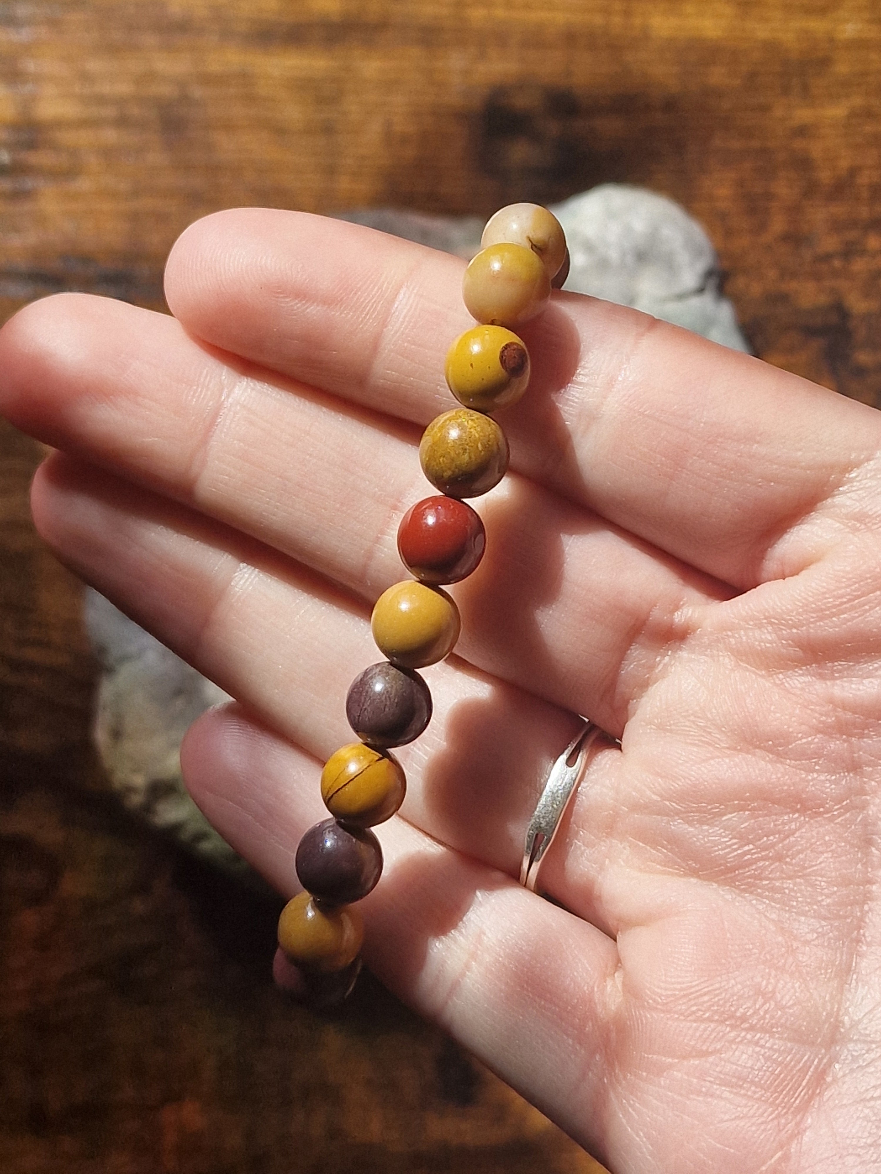 Mookite Crystal Bracelet ~ 8mm