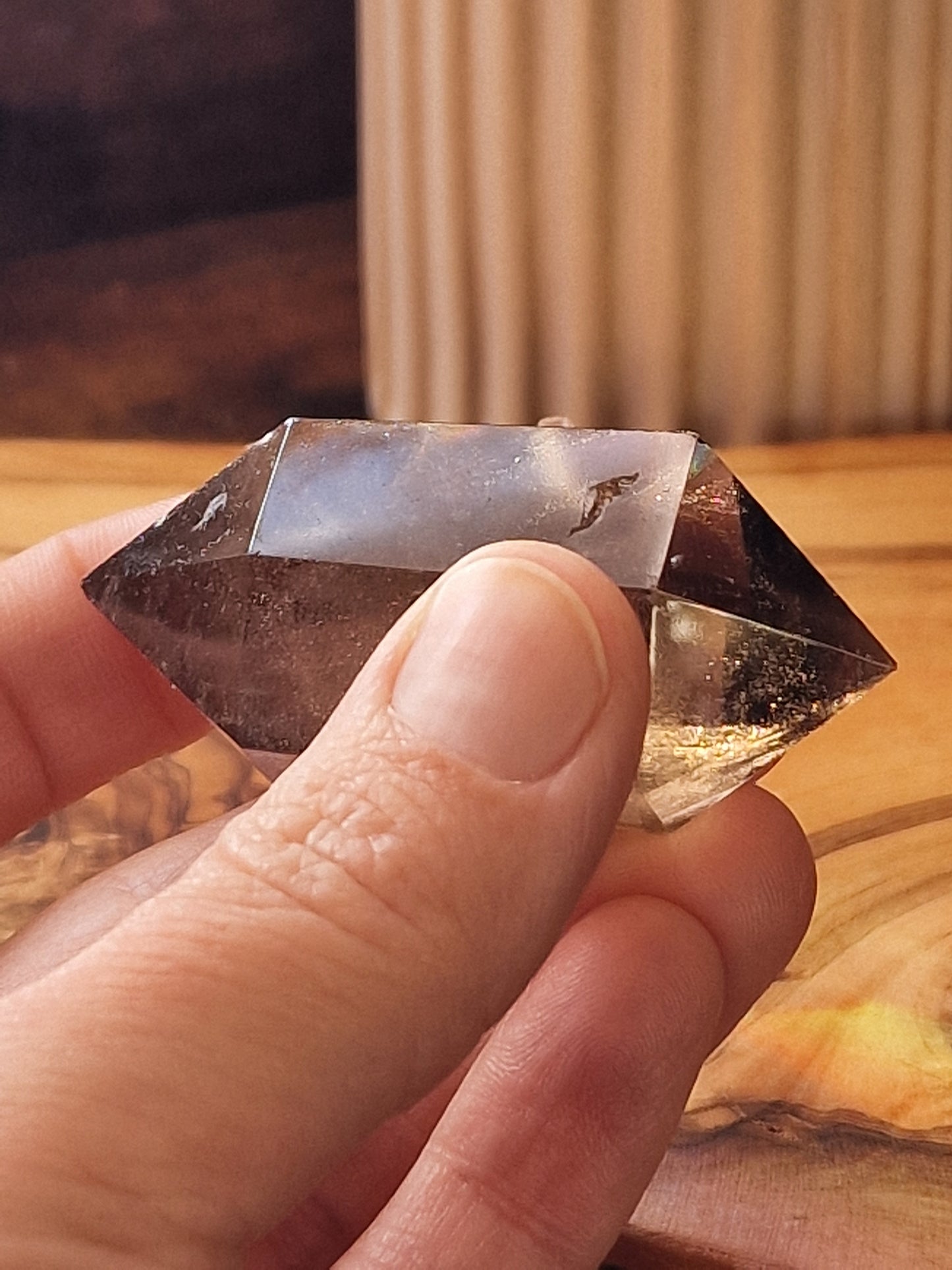 Smoky Quartz dt (chipped)