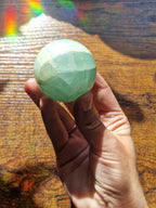 Pistachio Calcite Sphere