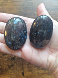 Astrophyllite Blue Arfvedsonite Palm Stone