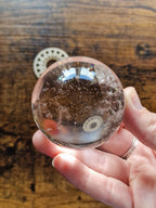 Clear Quartz Crystal Sphere