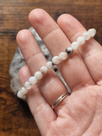 Rainbow Moonstone Bracelet ~ 6mm