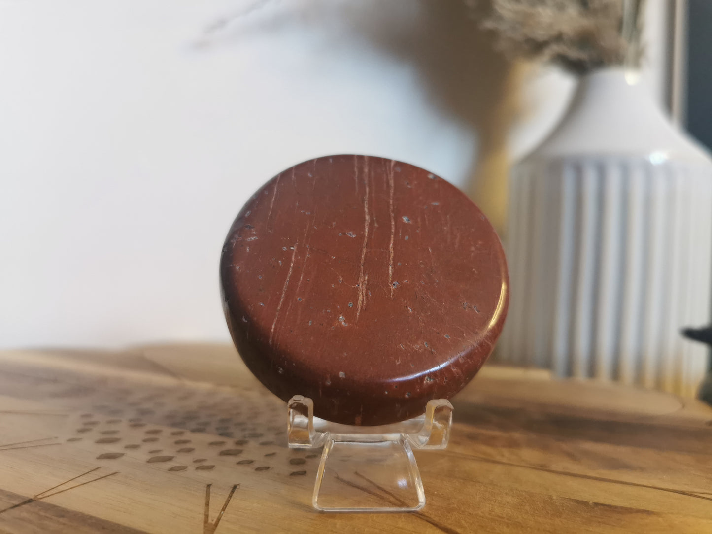 Red Jasper Disc