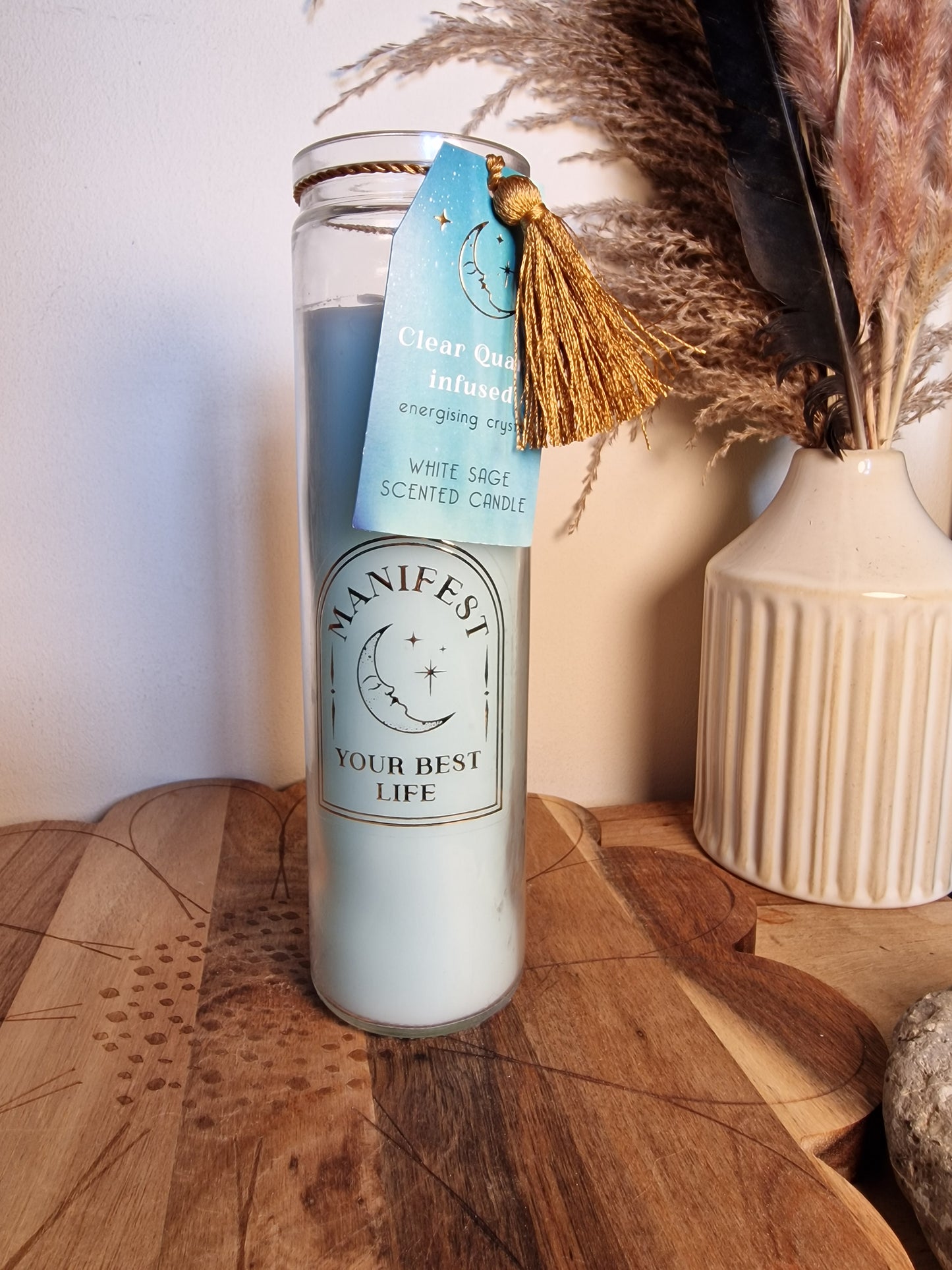Tall Jar Candles – Various Scents & Designs