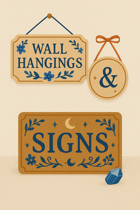 🪧 Wall Hangings & Signs