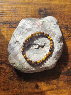 Yellow Tiger's Eye Bracelet ~ 6mm