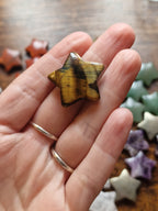 Small Crystal Star Carvings